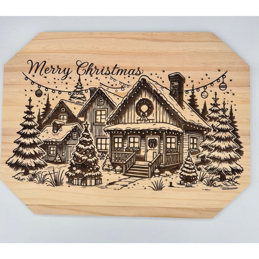 Holiday Decor Christmas Village Lawn and Pets