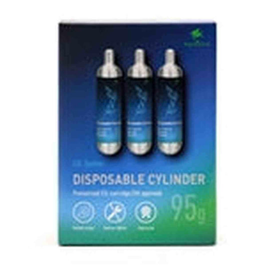 JBJ AquaZen CO2 System - Disposable CO2 Cylinder 95g - 3 pack JBJ
