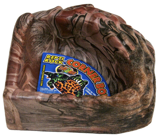 Zoo Med Repti Rock Corner Bowl Zoo-Med