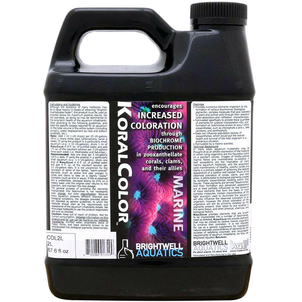 KoralColor – Biochrome Enhancer for Coral & Clam Coloration.