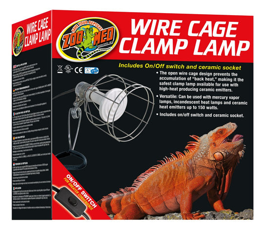 Zoo Med Wire Cage Clamp Lamp Zoo-Med
