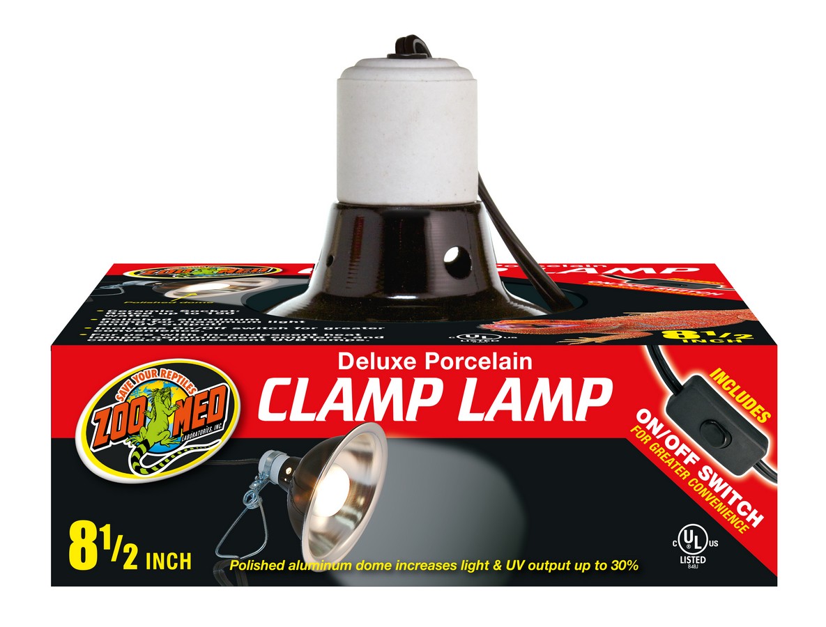 Zoo Med Deluxe Porcelain Clamp Lamp Zoo-Med