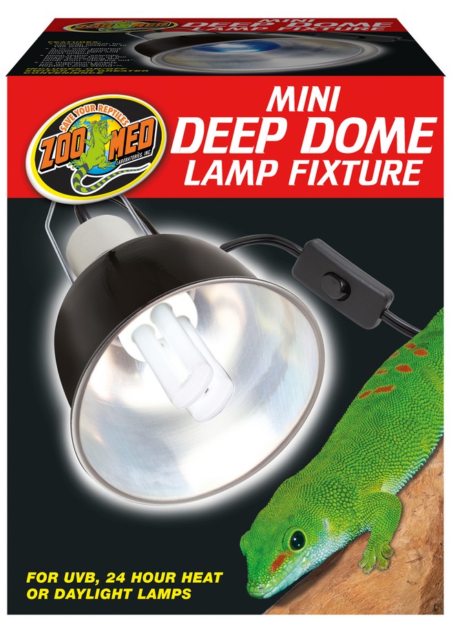 Zoo Med Mini Deep Dome Lamp Fixture Zoo-Med