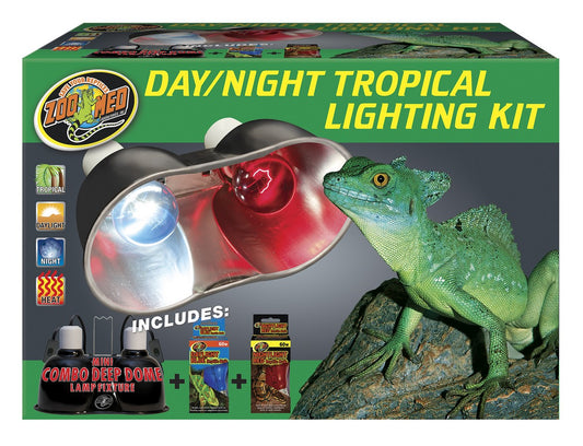 Zoo Med Day/Night Tropical Lighting Kit Zoo-Med