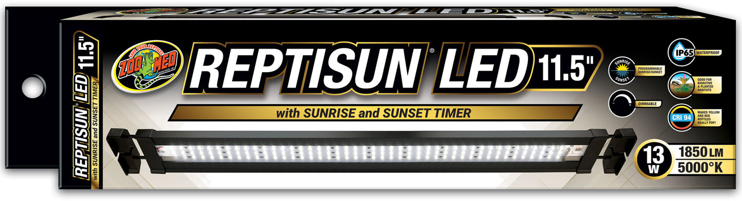 Zoo Med ReptiSun® LED with Sunrise and Sunset Timer Zoo-Med