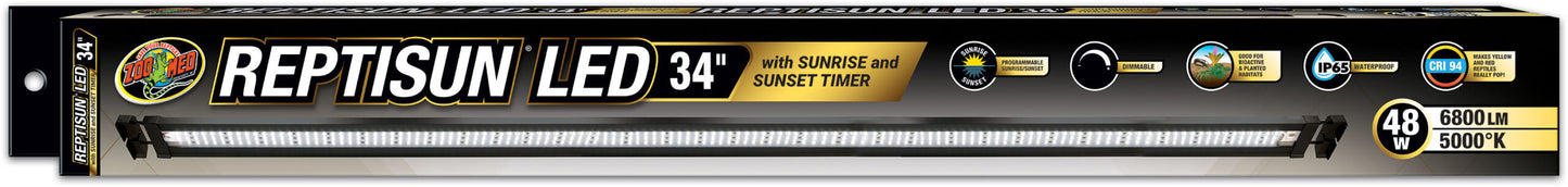 Zoo Med ReptiSun® LED with Sunrise and Sunset Timer Zoo-Med