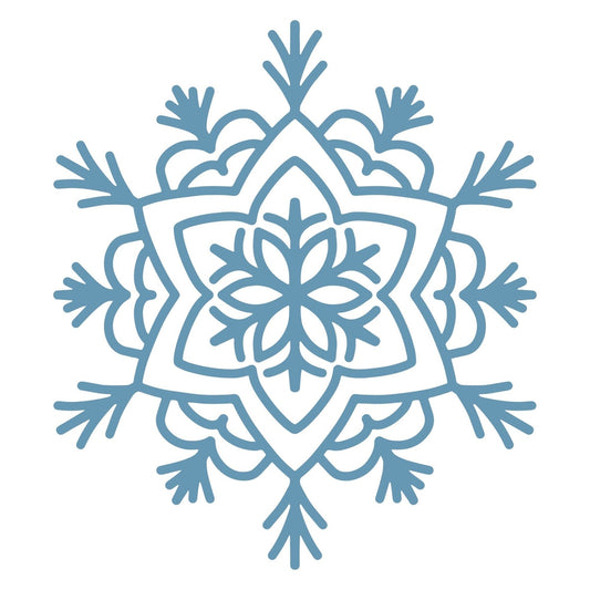 Lawn and Pets Christmas Wood Snow Flakes Design 45 Lawn and Pets