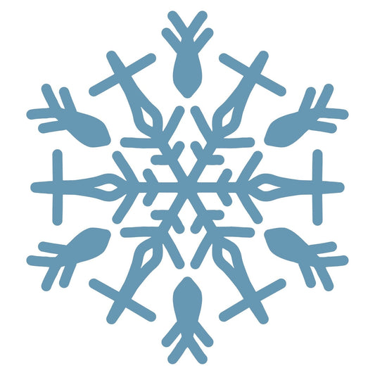 Lawn and Pets Christmas Wood Snow Flakes Design 73 Lawn and Pets