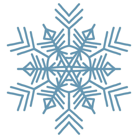 Lawn and Pets Christmas Wood Snow Flakes Design 74 Lawn and Pets