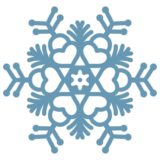 Lawn and Pets Christmas Wood Snow Flakes Design 75 Lawn and Pets