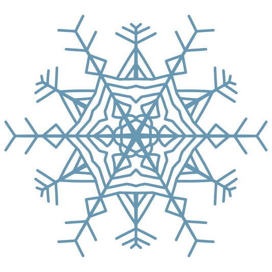 Lawn and Pets Christmas Wood Snow Flakes Design 80 Lawn and Pets