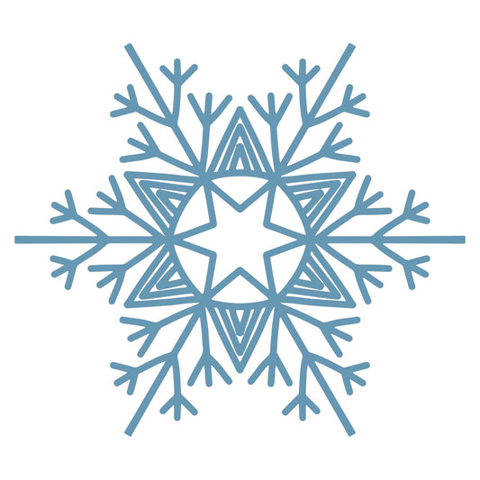 Lawn and Pets Christmas Wood Snow Flakes Design 81 Lawn and Pets