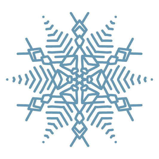 Lawn and Pets Christmas Wood Snow Flakes Design 86 Lawn and Pets