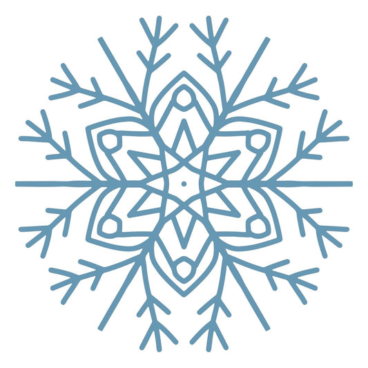 Lawn and Pets Christmas Wood Snow Flakes Design 87 Lawn and Pets