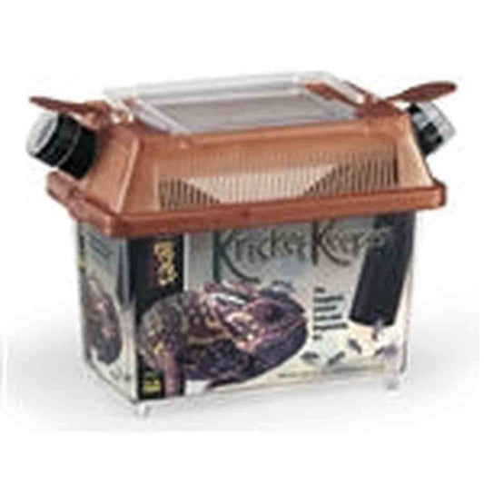 Lee's Kricket Keeper, Small, with Lid and Feeder Tubes Lee's