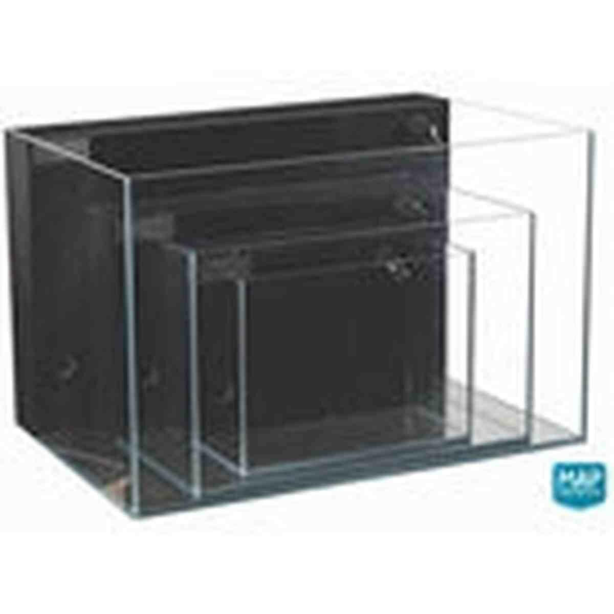 Lifegard 3-in-1 Low Iron Ultra Clear Aquarium Set w/ Built in Back Filter Lifegard Aquatics