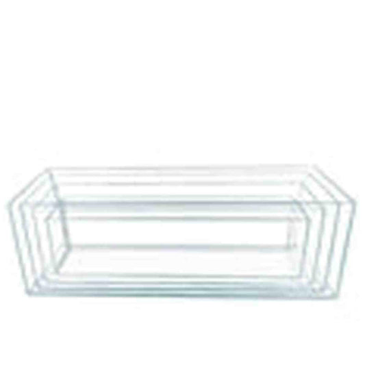 Lifegard 4-in-1 Low Iron Ultra Clear Bookshelf Set Lifegard Aquatics