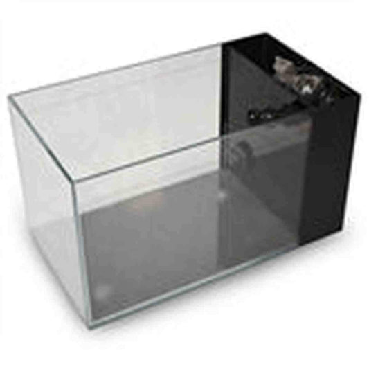 Lifegard Crystal Peninsula Aquarium - Low Iron Ultra Clear - Side Filter With Pump 14.2"x7.9"x7.9" - 3.8 Gallons Lifegard Aquatics