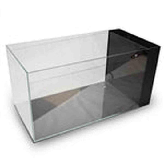 Lifegard Crystal Peninsula Aquarium - Low Iron Ultra Clear - Side Filter With Pump 23.6"x11.8"x11.8" - 14.2 Gallons Lifegard Aquatics