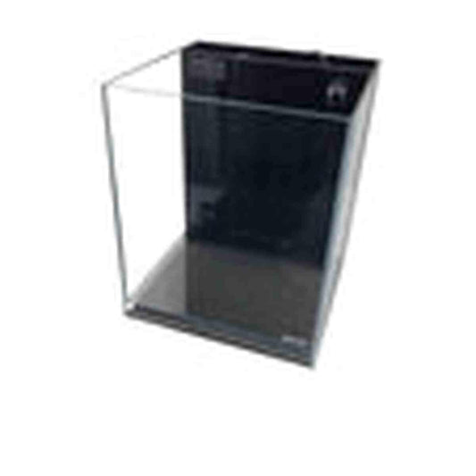 Lifegard Elevated Aquarium - Low Iron Ultra Clear - Back Filter with Pump 9.8" x 9.8" x 11.8" - 5 Gallon Lifegard Aquatics