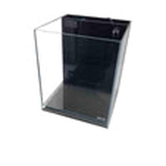 Lifegard Elevated Aquarium - Low Iron Ultra Clear - Back Filter with Pump 11.8" x 11.8" x 13.8" - 8.3 Gallon Lifegard Aquatics