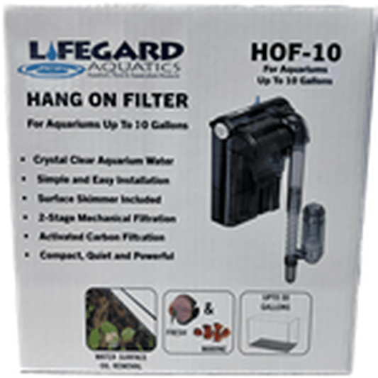 Lifegard Hang-On Aquarium Filter HOF-10 Lifegard Aquatics
