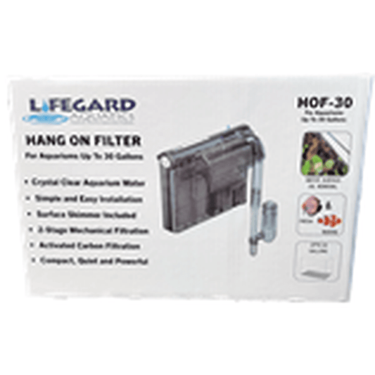 Lifegard Hang-On Aquarium Filter HOF-30 Lifegard Aquatics