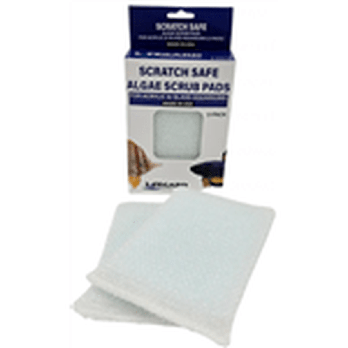 Lifegard Scratch Safe Acrylic and Glass Algae Pads - Large 5"x3" Pack of 2 Lifegard Aquatics