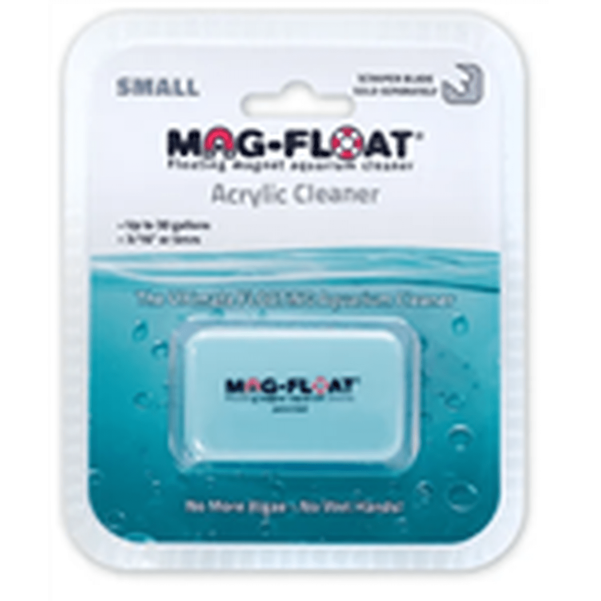Mag-Float 35A Small Acrylic Algae Magnet w/ Scraper Option Mag Float