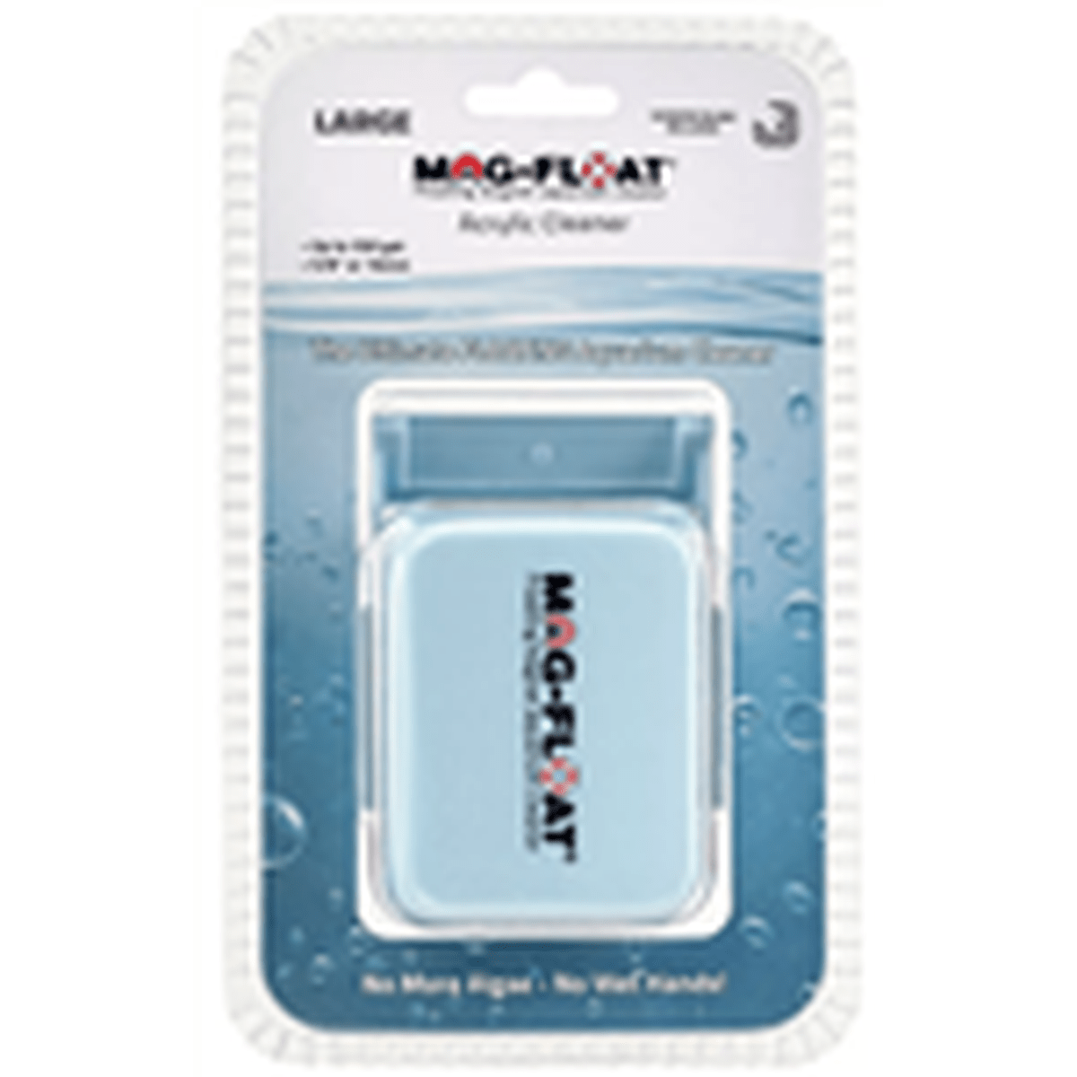 Mag-Float 360A Large Acrylic Algae Magnet w/ Scraper Option Mag Float