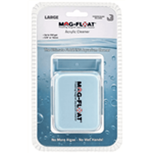 Mag-Float 360A Large Acrylic Algae Magnet w/ Scraper Option Mag Float