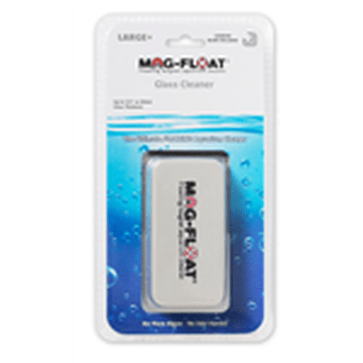 Mag-Float 400 Large+ Glass Cleaner w/ Scraper Up to 3/4" Glass Mag Float