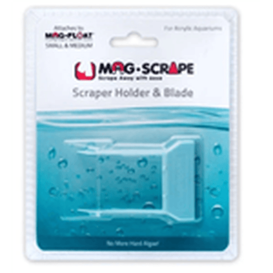Mag-Float Acrylic Scraper Holder & Blade for Small & Medium Mag Float