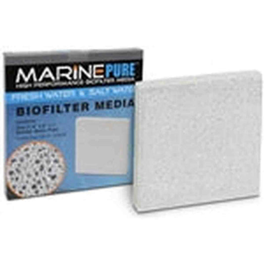 MarinePure High Performance Biofilter Media 8"x8"x1" Plate Marineland
