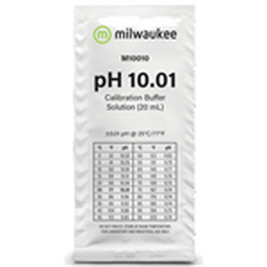 Milwaukee 10.01 pH Buffer Solution 20mL Sachet Milwaukee