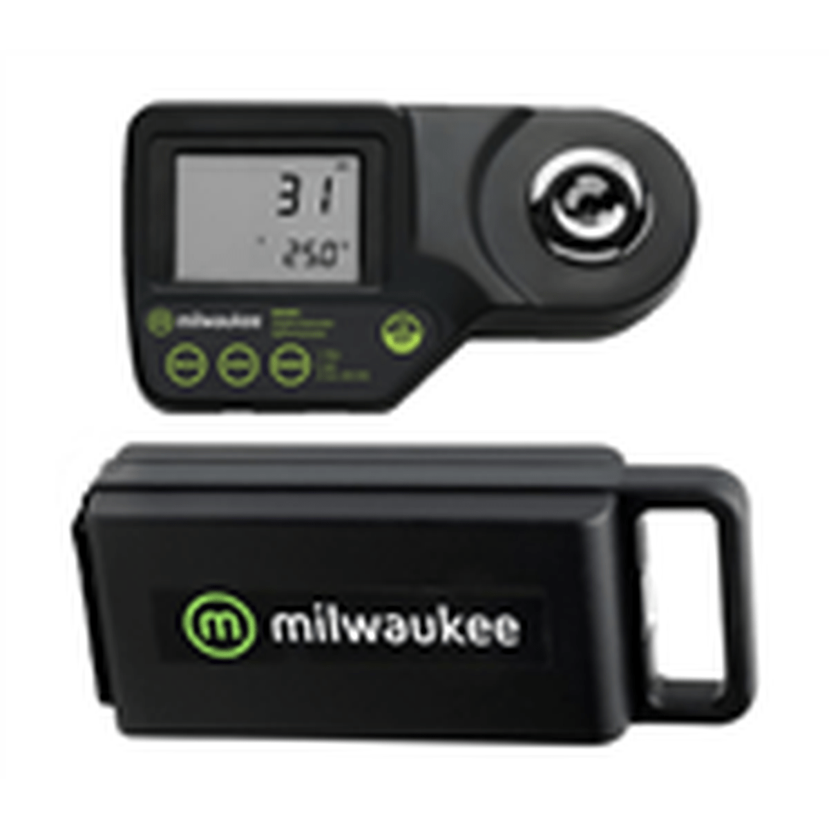 Milwaukee Digital Seawater Refractometer With Hard Shell Case Milwaukee