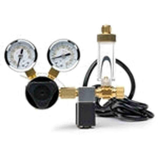 Milwaukee MA957 CO2 Flow Pressure Regulator with Solenoid Valve Milwaukee