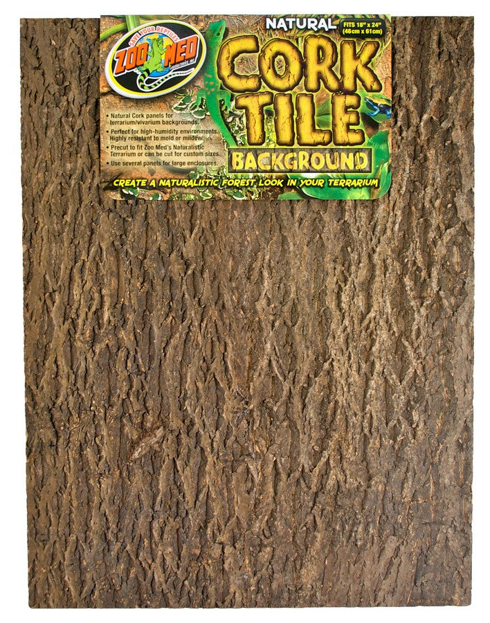 Zoo Med Natural Cork Tile Background