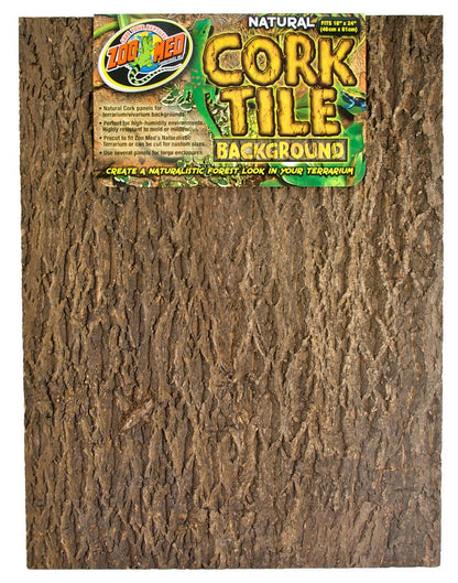 Zoo Med Natural Cork Tile Background