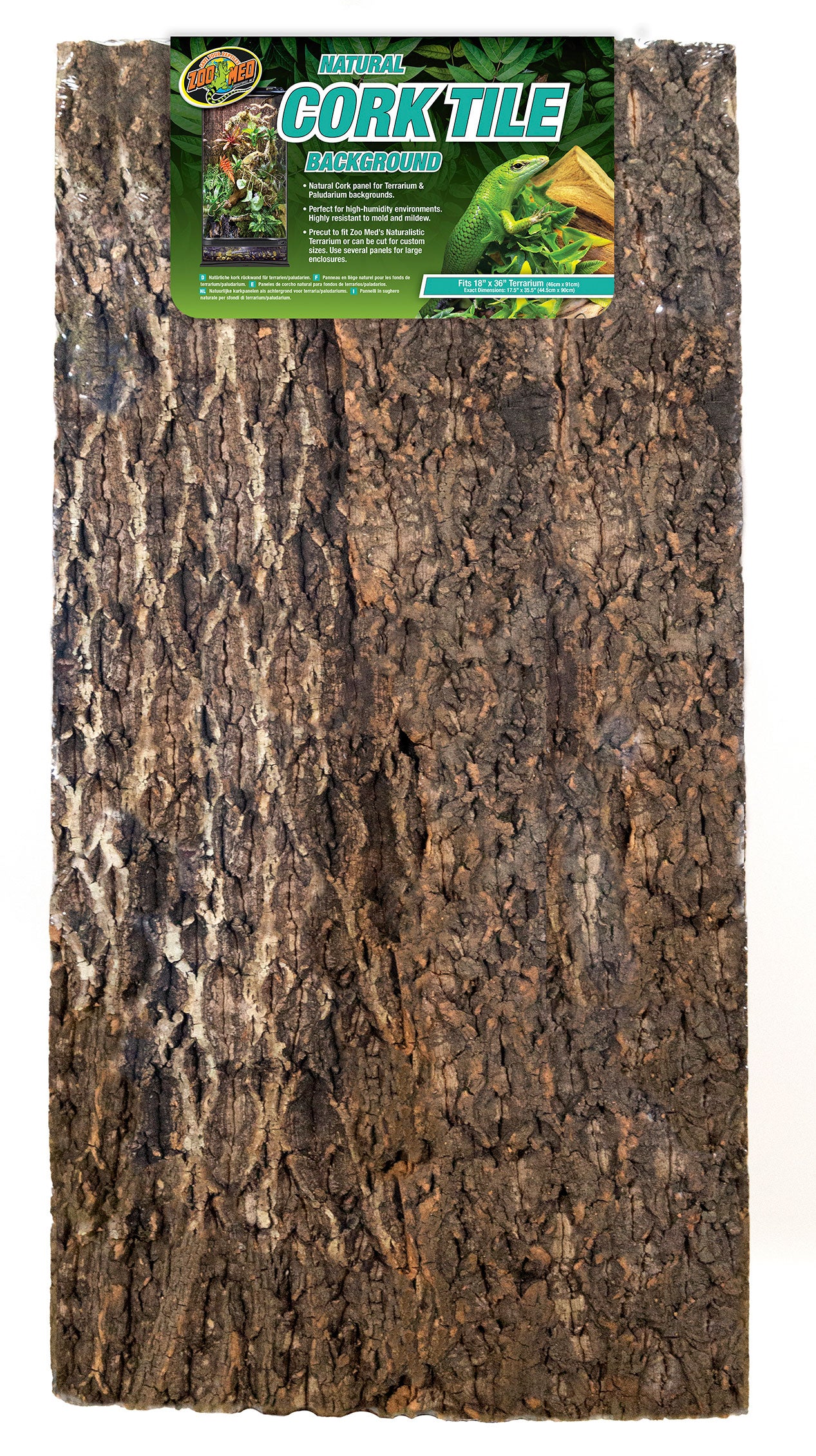 Zoo Med Natural Cork Tile Background