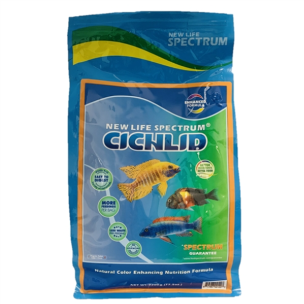 New Life Spectrum Naturox Series - Cichlid Sinking Pellet 2200g