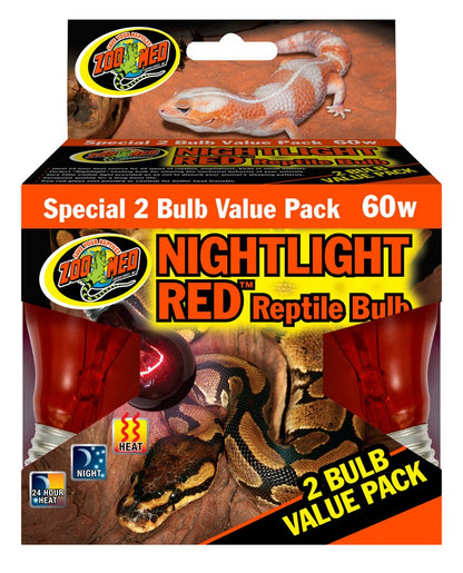 Zoo Med Nightlight Red™ Reptile Bulb Zoo-Med
