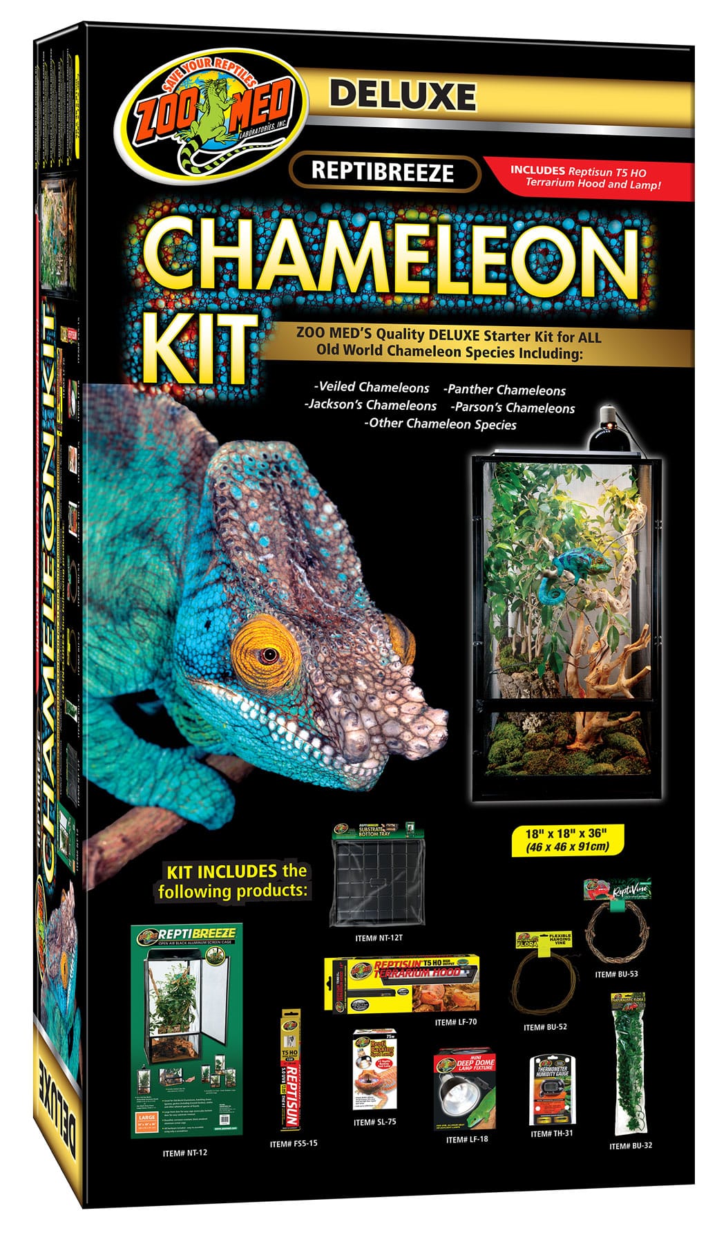 Zoo Med Deluxe ReptiBreeze® Chameleon Kit