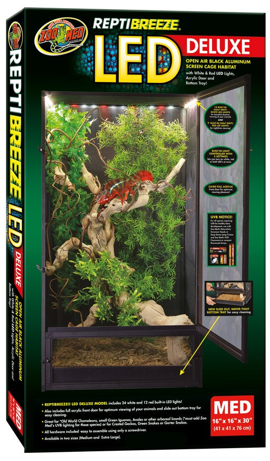 Zoo Med ReptiBreeze® LED Deluxe Zoo-Med