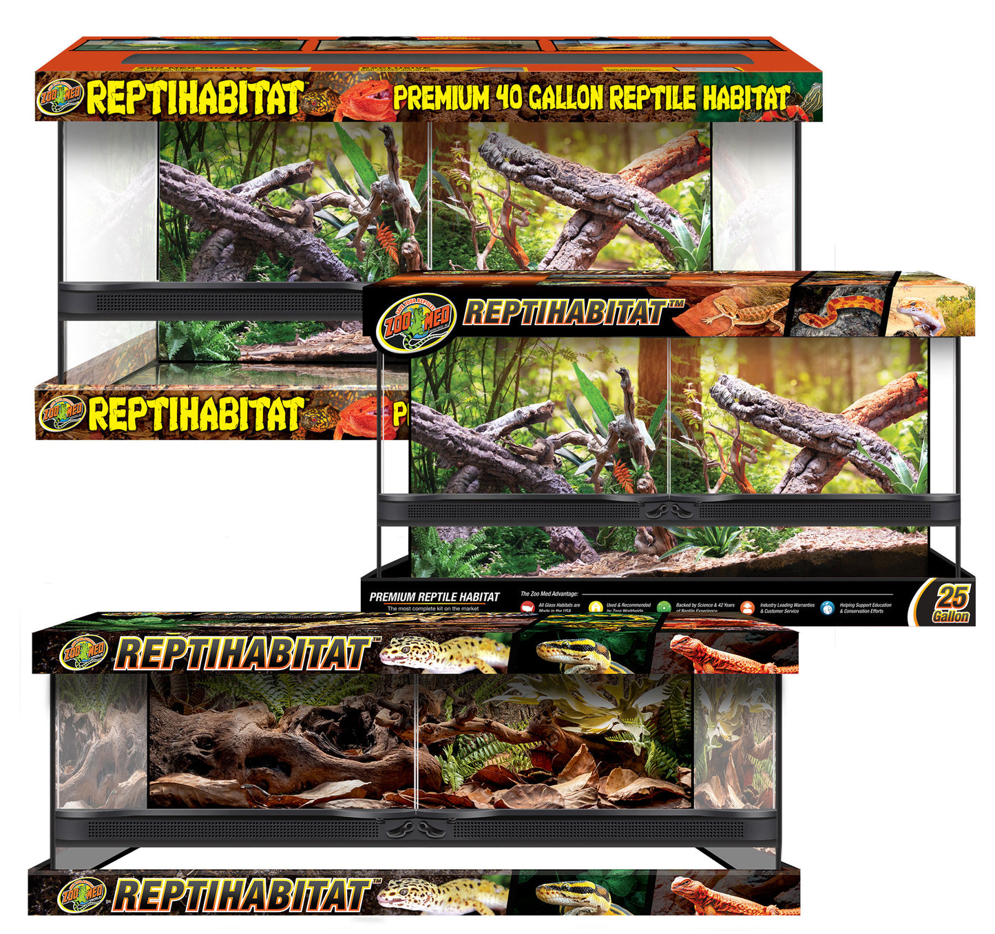 Zoo Med Naturalistic Terrarium® Double Door Zoo-Med