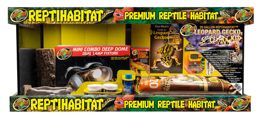 Zoo Med 20 Gallon ReptiHabitat™ Leopard Gecko Kit Zoo-Med