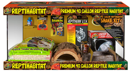 Zoo Med 40 Gallon ReptiHabitat™ Snake Kit Zoo-Med