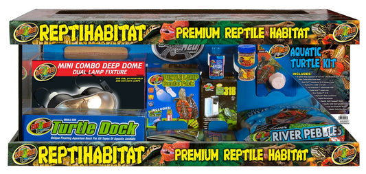 Zoo Med ReptiHabitat Aquatic Turtle Kit Zoo-Med