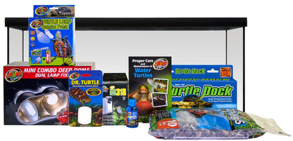 Zoo Med ReptiHabitat Aquatic Turtle Kit Zoo-Med