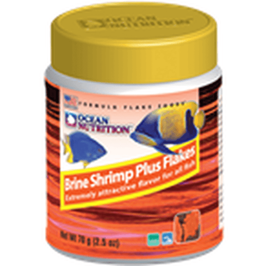 Ocean Nutrition Brine Shrimp Plus Flakes 2.5oz Ocean Nutrition